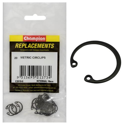 Champion 16mm internal Circlip -20pk