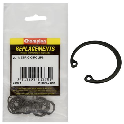 Champion 20mm internal Circlip -20pk
