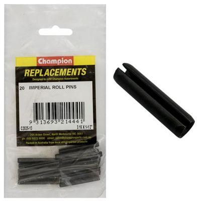 Champion 3/16 x 1-1/2in Imperial Roll Pin -20pk