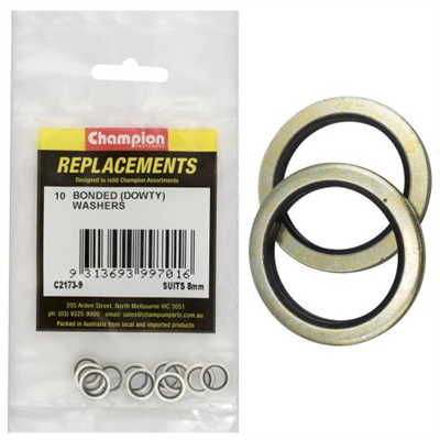 Champion Bonded Seal Washer (Dowty) 8mm