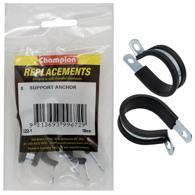 Champion 10mm Pipe Support Anchor -8pk