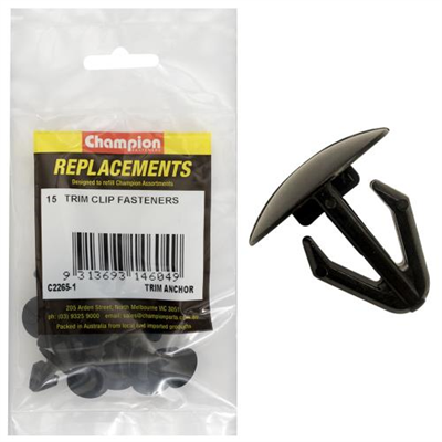 Champion Trim Anchor Clip -15pk