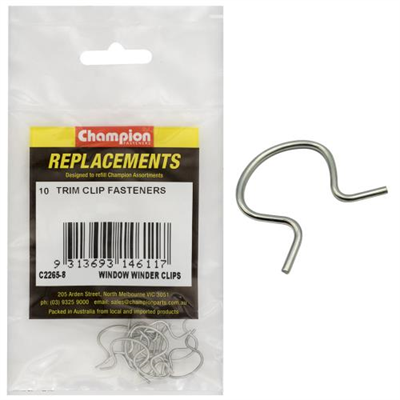 Champion Window Winder Clip -10pk