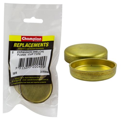 Champion 2-1/16in Brass Expansion (Frost) Plug-Cup Type-2pk*