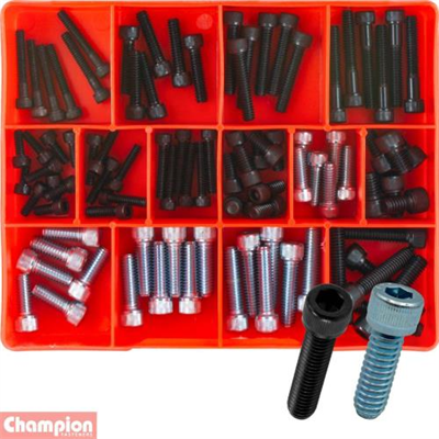 Champion 92pc BSW Socket Head Cap Screw Assortment