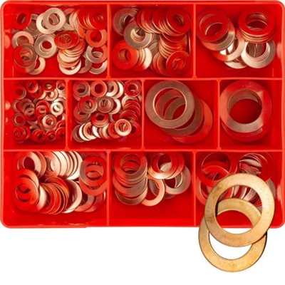 Champion 260pc Metric Copper Washer Assortment