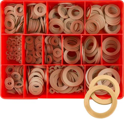 Champion 490pc Polypropylene Washer Assortment- 1/32in Thick