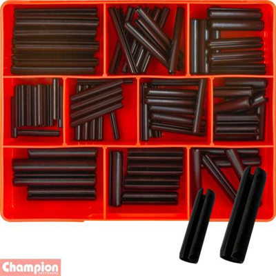 Champion 82pc Metric Roll Pin Assortment (Lrg Sizes)