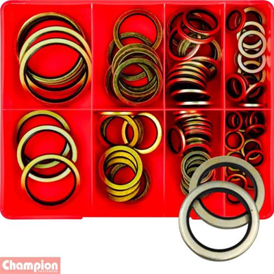 Champion 82pc Imperial Bonded Seal Washer Assortment