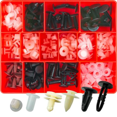Champion 180pc Plastic Trim Clip Assortment