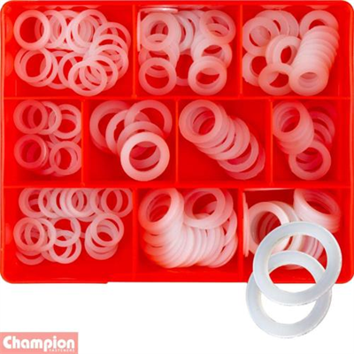 Champion 160pc Nylon Metric/Imperial Washer Assortment