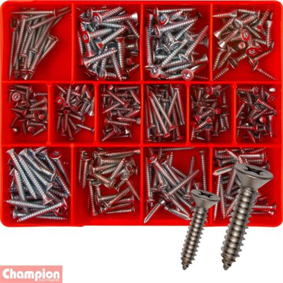 Champion 425pc Torx Security Self Tapping Screw Assortment