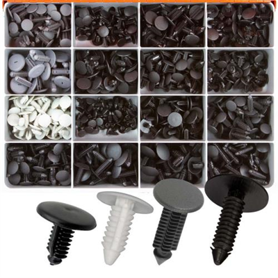 Champion Master Kit 690pc Auto Trim Xmas Tree Clip Asst