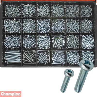 Champion Master Kit 1785pc Metric Machine Screw Asst