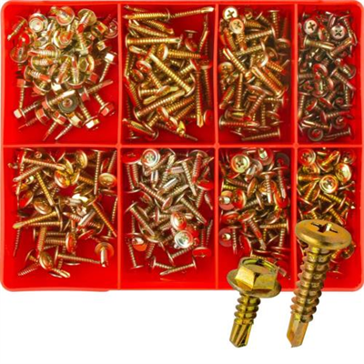 Champion 400pc Self Drilling Screw Assortment