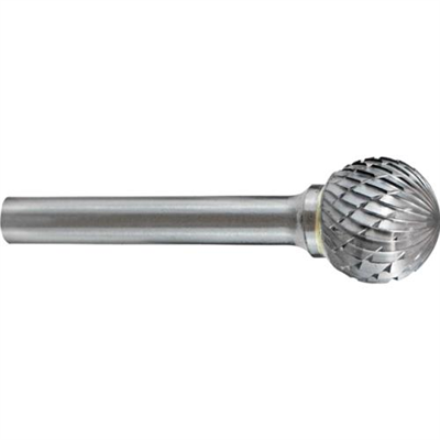 Holemaker Carbide Burr 1/4inx1/4in Ball Shape DC