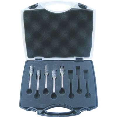 Holemaker 5pc Carbide Burr Set-3/8 & 1/2in Hdx1/4in DC