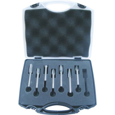 Holemaker 7pc Carbide Burr Set-3/8in Headx1/4in DC