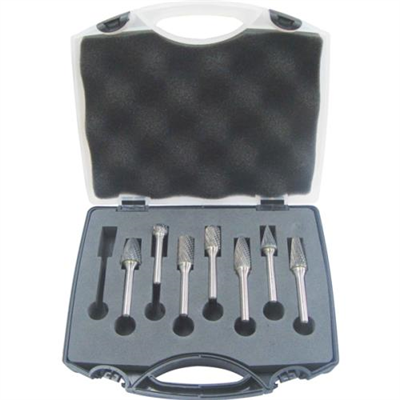 Holemaker 7pc Carbide Burr Set-1/2in Headx1/4in DC