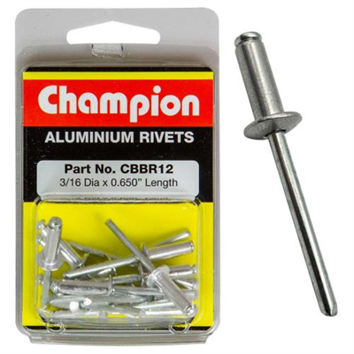 Champion 3/16in x 0.650 Rivet Pack