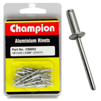 Champion 1/8in x 0.290 Rivet Pack