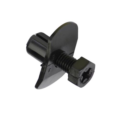 Champion Screw Rivet Black 22mm Head x 9mm - 50pk