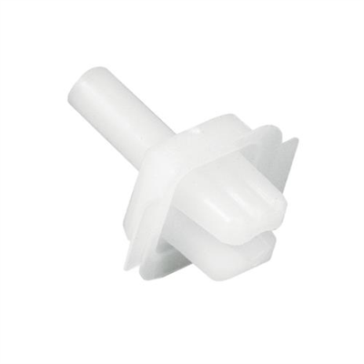 Champion Plastic Push Rivet White 9mm x 4.5mm - 50pk**