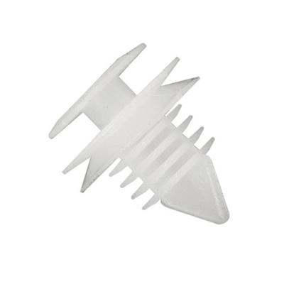 Champion Door Trim Clip White 13mm x 13mm - 50pk