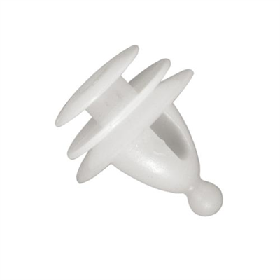 Champion Door Trim Clip White 13mm x 14mm - 50pk