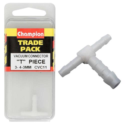 Champion Vacuum Hose - Reduc.T 3mm x 4mm x 3mm