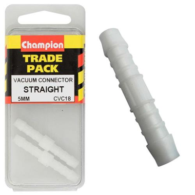 Champion Vacuum Hose - Straight Connector 5mm