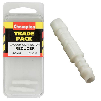Champion Vacuum Hose - Reduc.Str Conn.4mm x 3mm