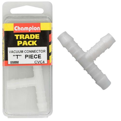 Champion Vacuum Hose - T Piece 8mm