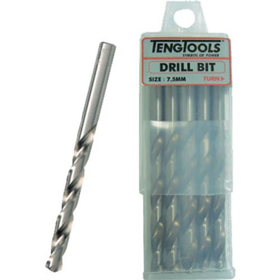 Teng 10pc 2.5mm Drill Bit (DIN338)