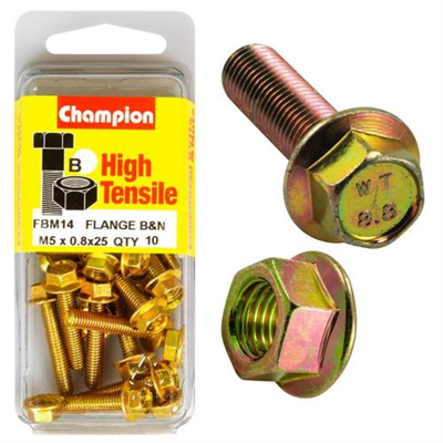 Champion Flange Bolt M5 x 25 (B) - GR8.8