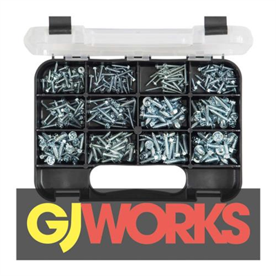 Champion GJ Grab Kit 300pc Self-Tapping. Hex Head Zinc