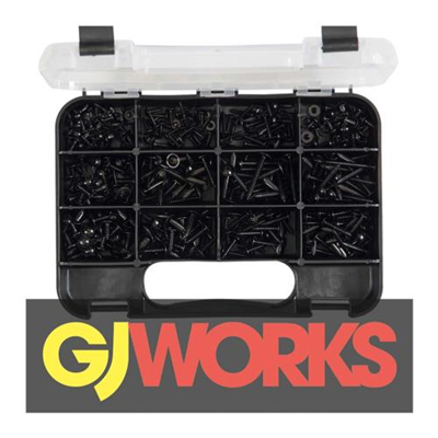 Champion GJ Grab Kit 370pc Self-Tapping Mushroom HD Screws