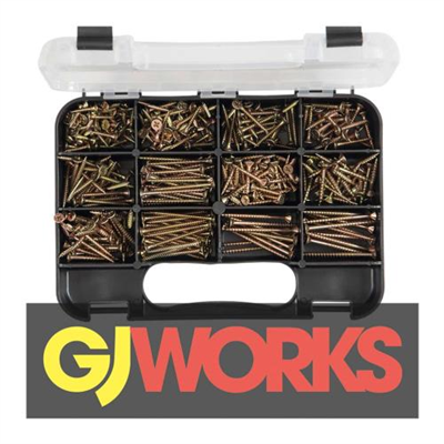 Champion GJ Grab Kit 375pc Chipboard Screws