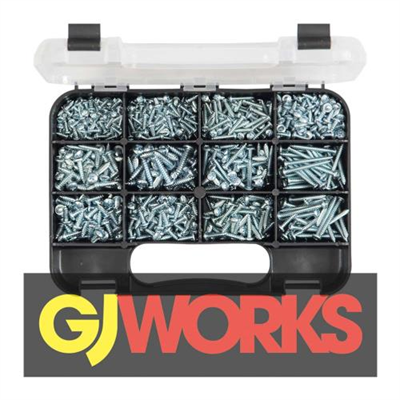 Champion GJ Grab Kit 760pc Self-Tapping Pan Head Screws Zinc