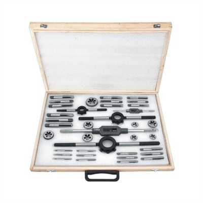 Groz 37 Piece Metric Tap & Die Set (M6-M20)