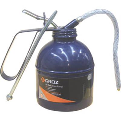 Groz 200ml/6oz Oil Can W/ Flex & Rigid Spout