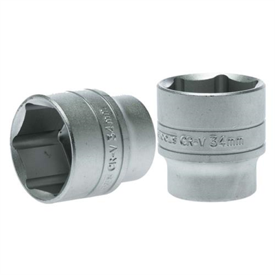Teng 1/2in Dr. Socket 34mm 6Pnt