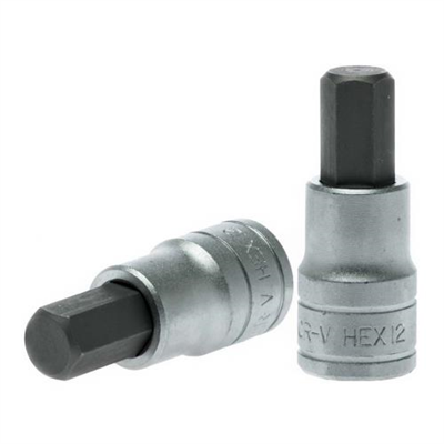 Teng 1/2in Dr. Bit Socket Hex 12mm