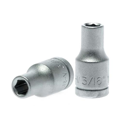 Teng 1/4in Dr. Socket 3/16in