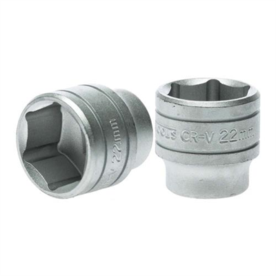 Teng 3/8in Dr. Socket 22mm