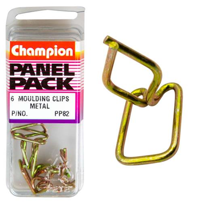 Champion Universal Metal Moulding Clip -6pk****