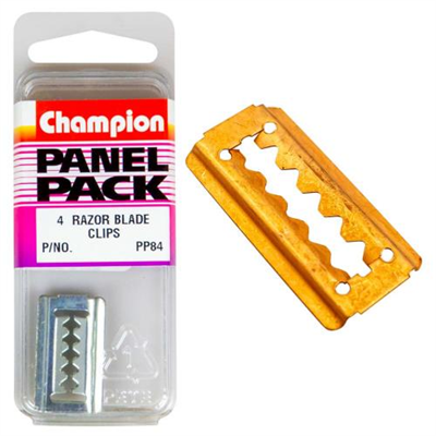 Champion Razor Blade Clip 30mm(L) x 16mm HD -4pk****