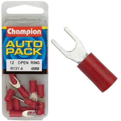 Champion Red Spade Terminal-4mm