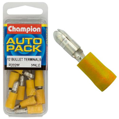 Champion Yellow Bullet Terminal-Male