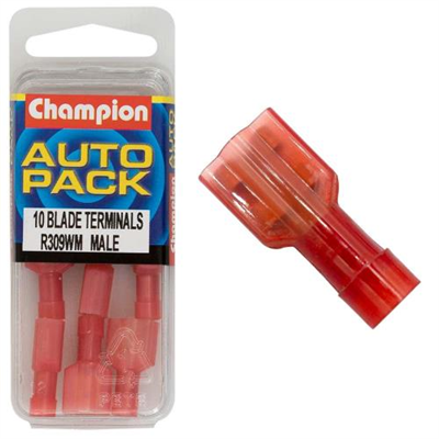 Champion Red Blade Terminal-Male